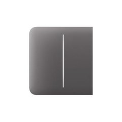 Кнопка боковая для двухклавишного выключателя Ajax SideButton 2-gang for LightSwitch Jeweler, беспроводной, grey