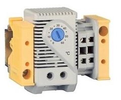 Термостат ZPAS 220V, AC, 6А, розмикаючий, на DIN рейці, для обігрівача WN-0201-01-00-000/A photo